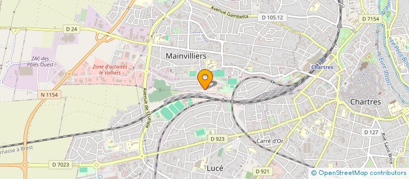 localisation de l'entreprise MADAME NATHALIE LAISNE à MAINVILLIERS