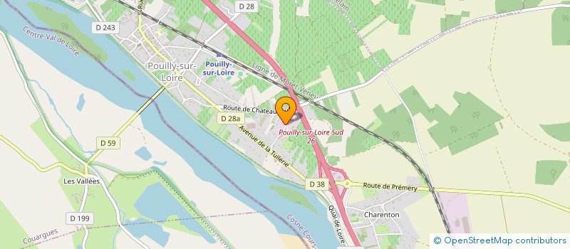 localisation de l'entreprise MADAME NATHALIE LAIZEAU à POUILLY-SUR-LOIRE