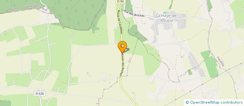 localisation de l'entreprise MADAME NATHALIE LALOUETTE  LA HAYE-AUBREE