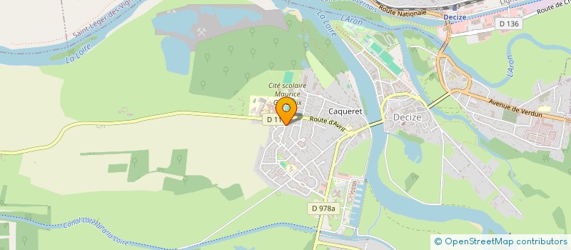 localisation de l'entreprise MADAME NATHALIE LAMBERT  DECIZE