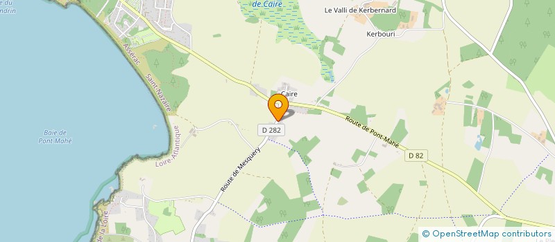 localisation de l'entreprise MADAME NATHALIE LAMY  ASSERAC