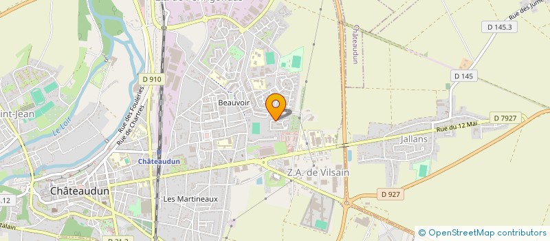 localisation de l'entreprise MADAME NATHALIE LANCHANTIN à CHATEAUDUN