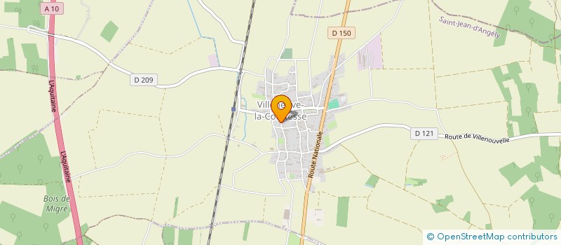 localisation de l'entreprise MADAME NATHALIE LANDIGER  VILLENEUVE-LA-COMTESSE