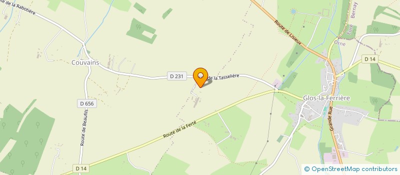 localisation de l'entreprise MADAME NATHALIE LANGLOIS à LA FERTE-EN-OUCHE