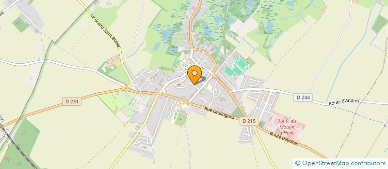 localisation de l'entreprise MADAME NATHALIE LANIESSE  GUINES