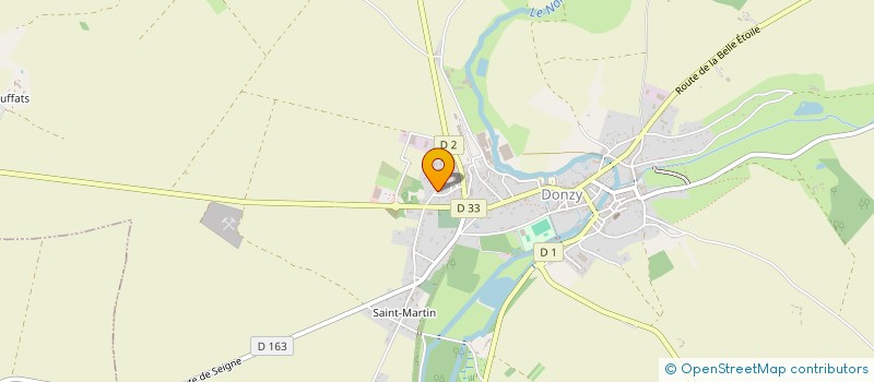 localisation de l'entreprise MADAME NATHALIE LARINI  DONZY