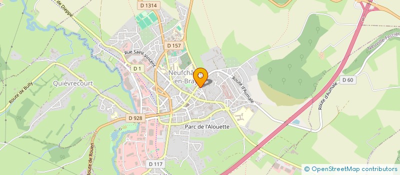 localisation de l'entreprise MADAME NATHALIE LASNEL à NEUFCHATEL-EN-BRAY