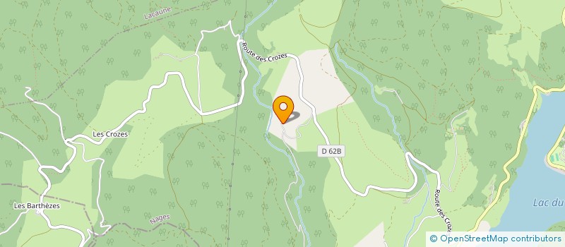 localisation de l'entreprise MADAME NATHALIE LAURICHESSE  NAGES