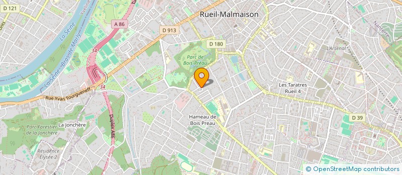 localisation de l'entreprise MADAME NATHALIE LAVERGNE à RUEIL-MALMAISON