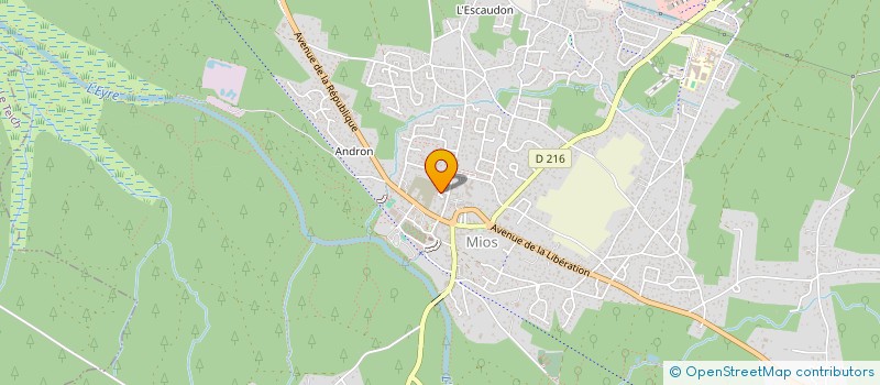 localisation de l'entreprise MADAME NATHALIE LAVOIE  MEILHAN-SUR-GARONNE