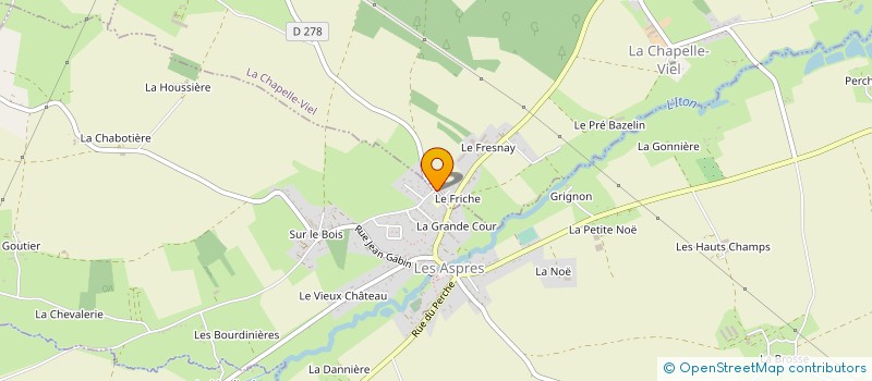 localisation de l'entreprise MADAME NATHALIE LE BEC à LES ASPRES