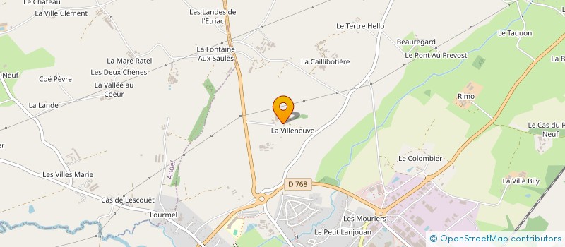 localisation de l'entreprise MADAME NATHALIE LE BRAS  LAMBALLE-ARMOR