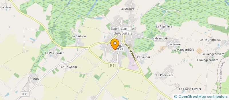 localisation de l'entreprise MADAME NATHALIE LE CAM à SAINT-LUMINE-DE-COUTAIS