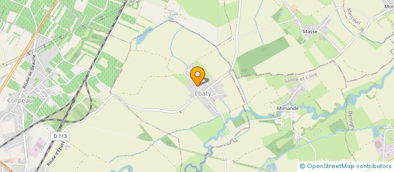 localisation de l'entreprise MADAME NATHALIE LE LEANNEC  EBATY