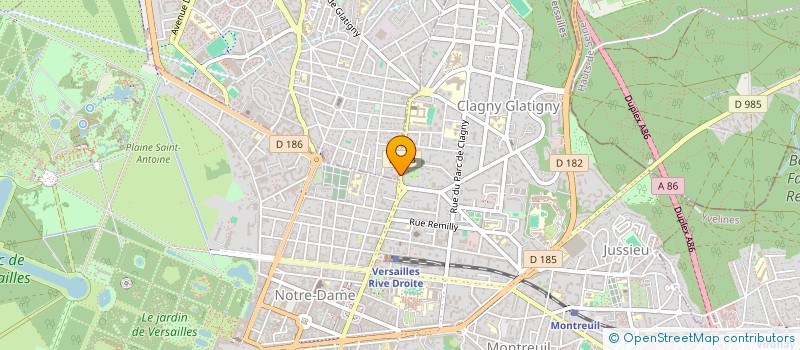 localisation de l'entreprise MADAME NATHALIE LE MAO  LE CHESNAY-ROCQUENCOURT