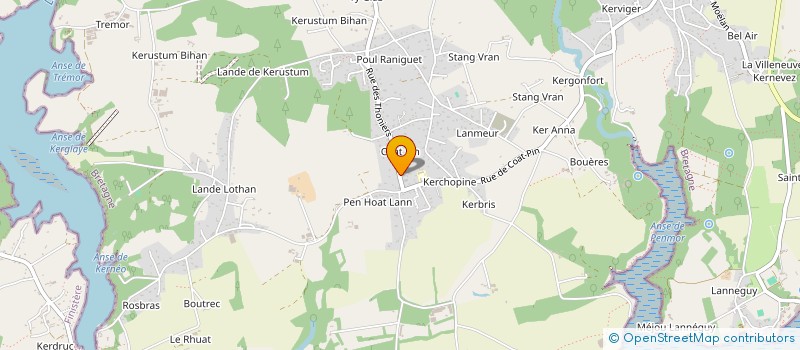 localisation de l'entreprise MADAME NATHALIE LE MAO  RIEC-SUR-BELON