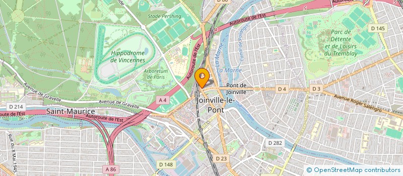 localisation de l'entreprise MADAME NATHALIE LE NEZET  JOINVILLE-LE-PONT