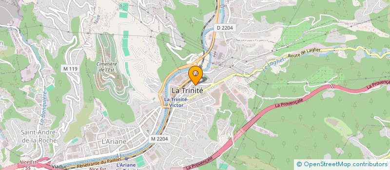 localisation de l'entreprise MADAME NATHALIE LE PELTIER à LA TRINITE