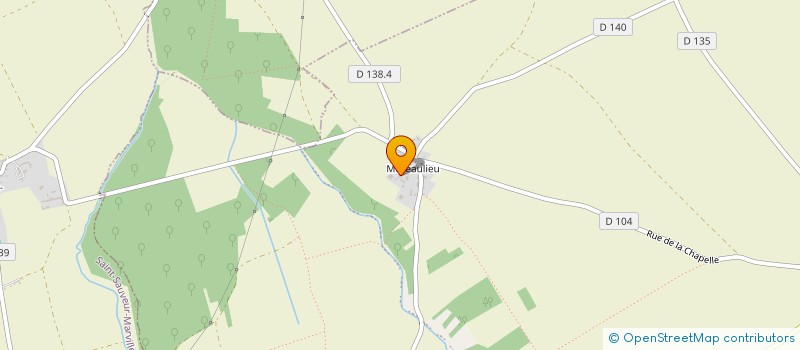 localisation de l'entreprise MADAME NATHALIE LE ROCH à TREMBLAY-LES-VILLAGES
