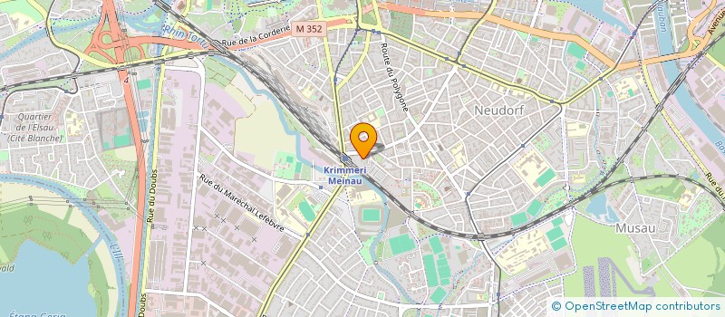 localisation de l'entreprise MADAME NATHALIE LE ROY à STRASBOURG