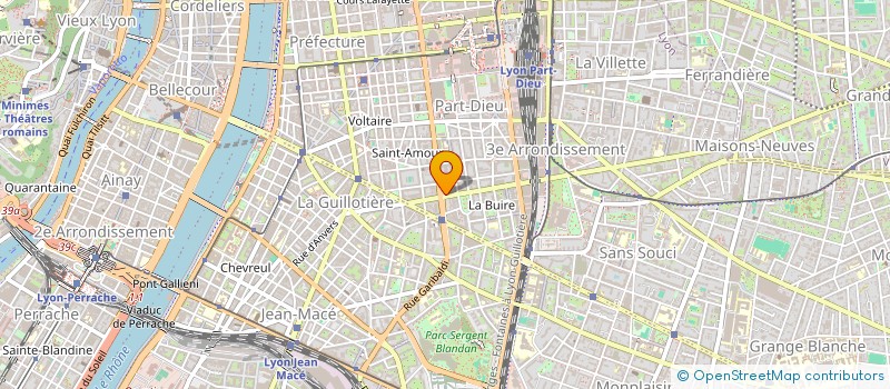 localisation de l'entreprise MADAME NATHALIE LEBAS  LYON