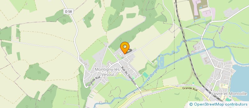 localisation de l'entreprise MADAME NATHALIE LEBEAU  CHARMOILLE