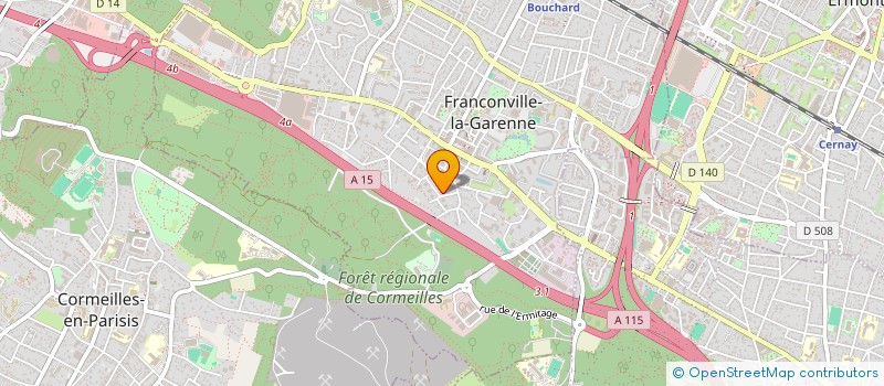 localisation de l'entreprise MADAME NATHALIE LEBEAU à FRANCONVILLE