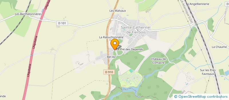 localisation de l'entreprise MADAME NATHALIE LEBOUC  SAINTE-CATHERINE-DE-FIERBOIS