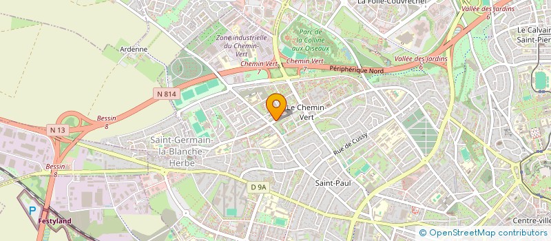 localisation de l'entreprise MADAME NATHALIE LEBRETON à CAEN