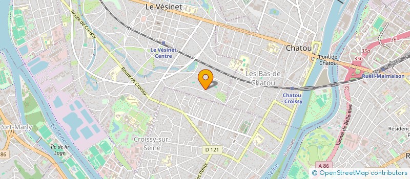 localisation de l'entreprise MADAME NATHALIE LECERF à LE VESINET