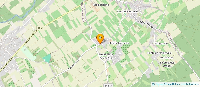localisation de l'entreprise MADAME NATHALIE LECOEUR à MEZIERES-LEZ-CLERY