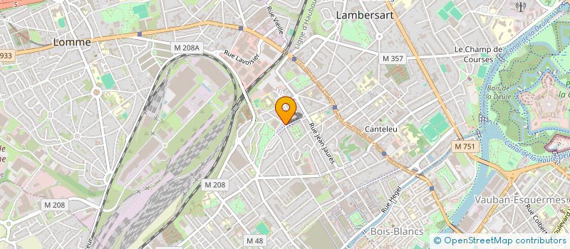 localisation de l'entreprise MADAME NATHALIE LEFEBVRE à LILLE