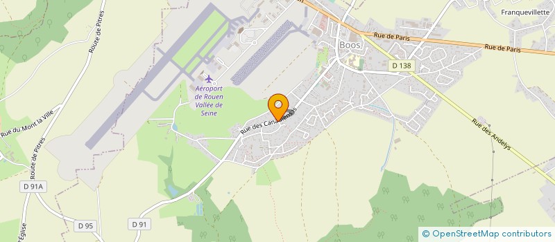 localisation de l'entreprise MADAME NATHALIE LEFEBVRE  BOOS