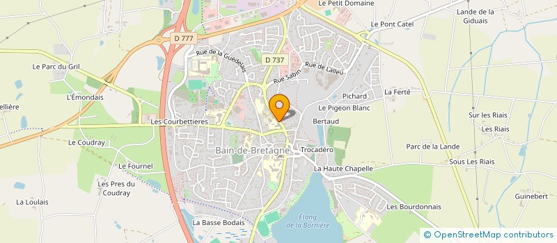 localisation de l'entreprise MADAME NATHALIE LEFEUVRE  PLECHATEL