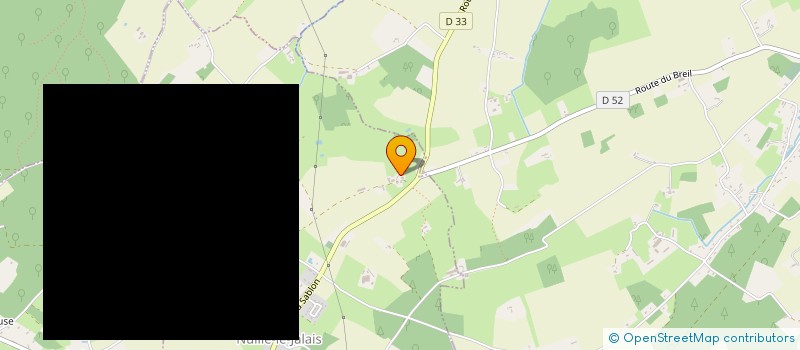 localisation de l'entreprise MADAME NATHALIE LEFEVRE  NUILLE-LE-JALAIS