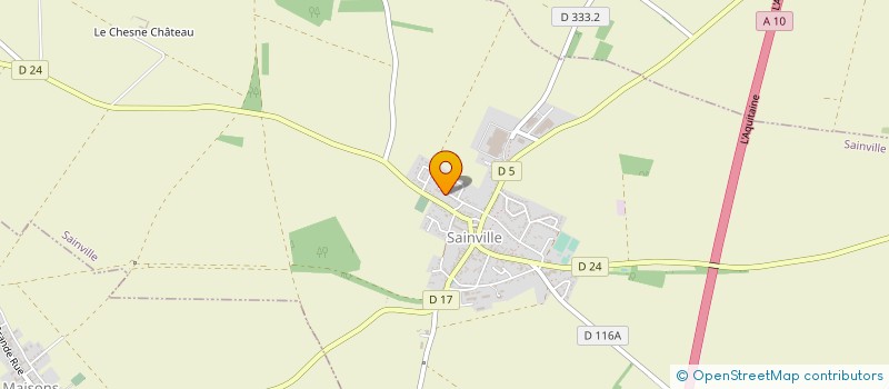 localisation de l'entreprise MADAME NATHALIE LEFORT à SAINVILLE