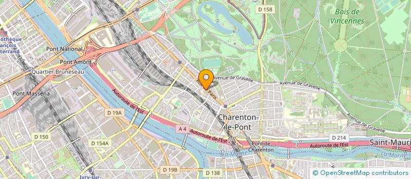 localisation de l'entreprise MADAME NATHALIE LEGOUPIL à CHARENTON-LE-PONT