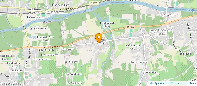 localisation de l'entreprise MADAME NATHALIE LEGRAND  SAINT-GEORGES-SUR-CHER