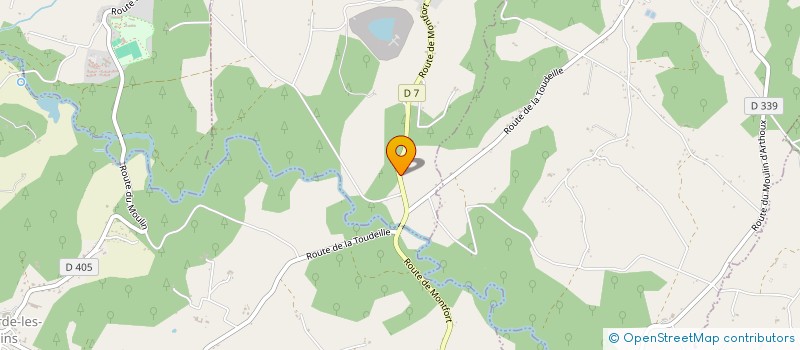 localisation de l'entreprise MADAME NATHALIE LEGRAND  SAINT-GEOURS-D'AURIBAT