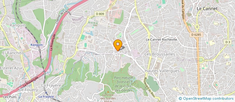 localisation de l'entreprise MADAME NATHALIE LEHRHAUPT à LE CANNET