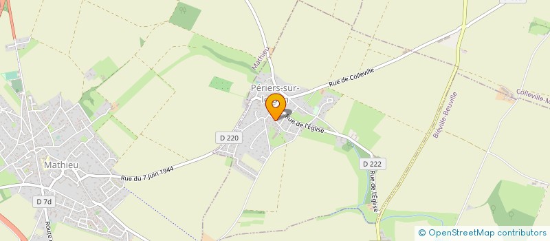 localisation de l'entreprise MADAME NATHALIE LEICHER à PERIERS-SUR-LE-DAN