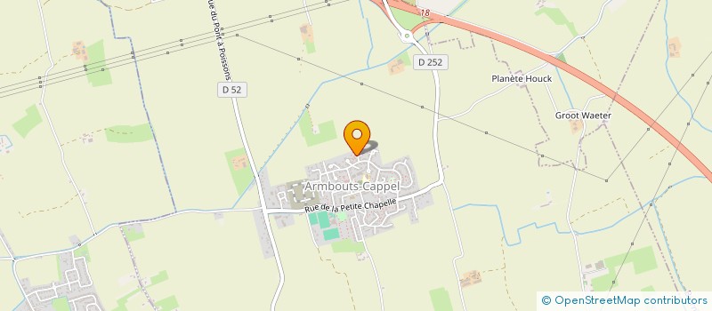 localisation de l'entreprise MADAME NATHALIE LEMAIRE à ARMBOUTS-CAPPEL