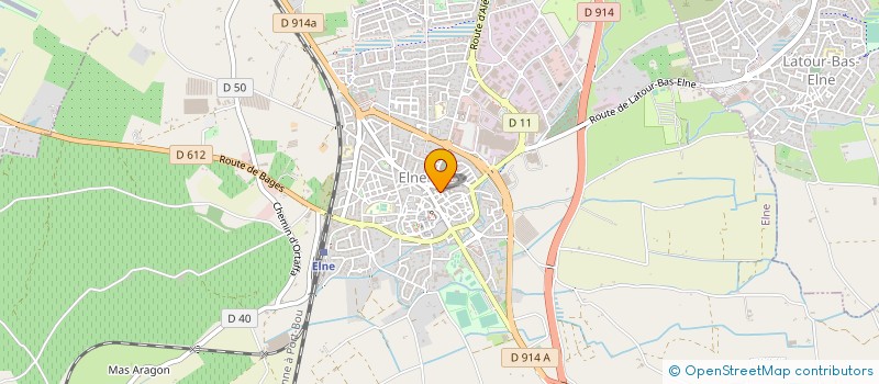 localisation de l'entreprise MADAME NATHALIE LEMAITRE  ELNE