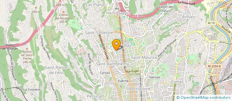 localisation de l'entreprise MADAME NATHALIE LEMAL à NICE