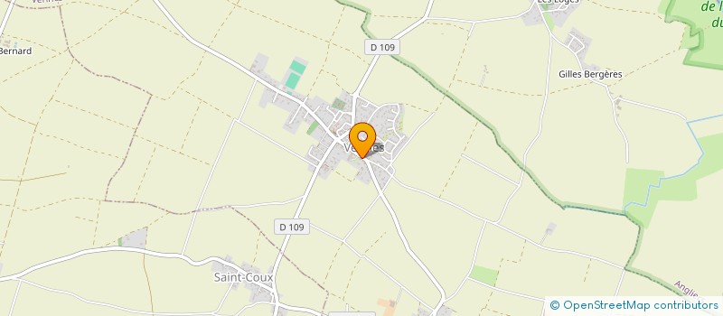 localisation de l'entreprise MADAME NATHALIE LEMERCIER  VERINES