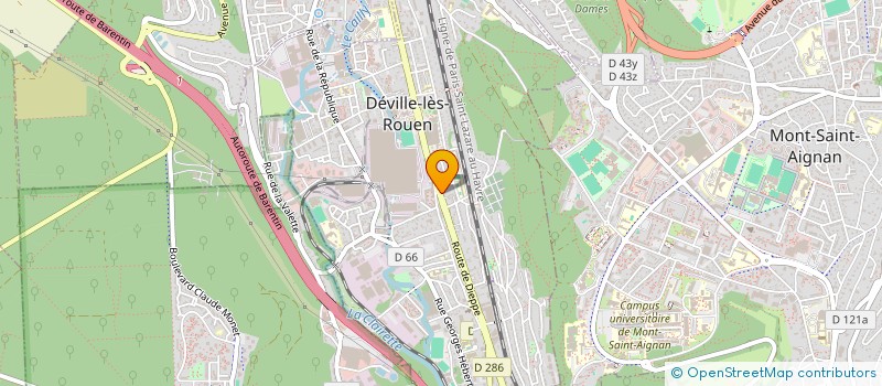 localisation de l'entreprise MADAME NATHALIE LEMOINE à DEVILLE-LES-ROUEN