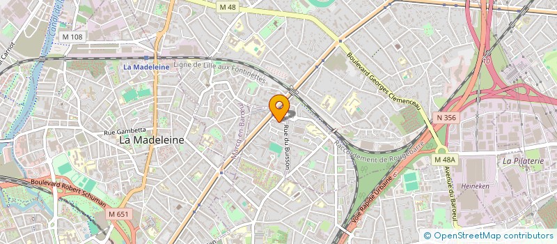 localisation de l'entreprise MADAME NATHALIE LEMONNIER à LILLE