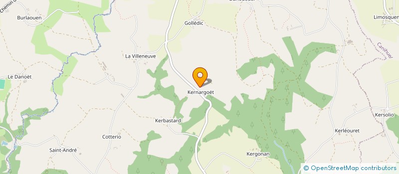 localisation de l'entreprise MADAME NATHALIE LEMONNIER  SAINT-NICOLAS-DU-PELEM