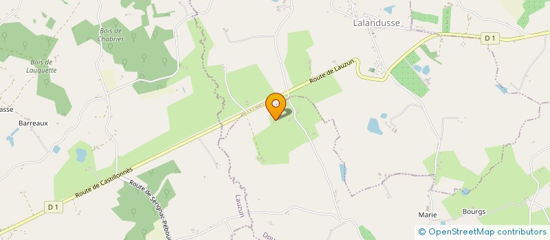 localisation de l'entreprise MADAME NATHALIE LENGLOS  DOUZAINS