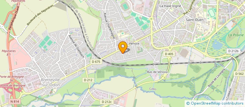 localisation de l'entreprise MADAME NATHALIE LEON à CAEN